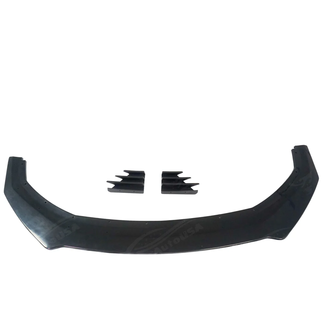 For 2024-2025 Ford Mustang PU Front Bumper Splitter Spoiler Lip 1pc - Image 29