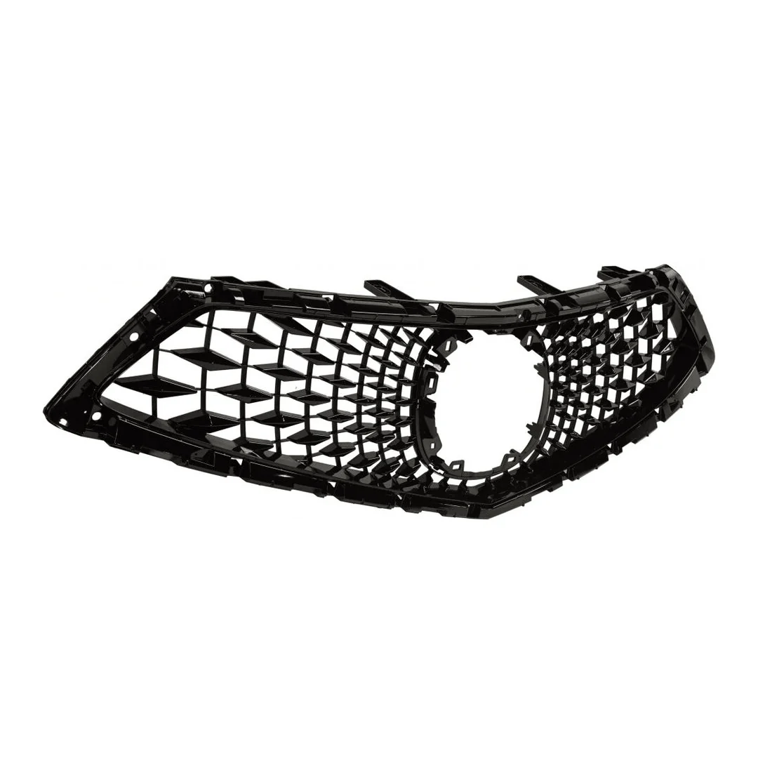 For Acura RDX 2019-2021 Gloss Black Front Bumper Upper Grill/Grille Assembly - Image 8