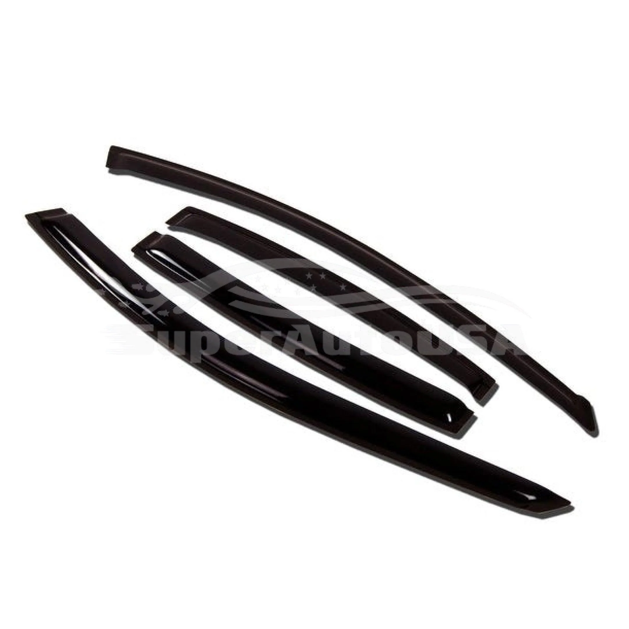 Fit 2019-2022 Acura RDX Out-Channel Vent Window Visors Rain Sun Wind Guards Shade Deflectors - Image 5