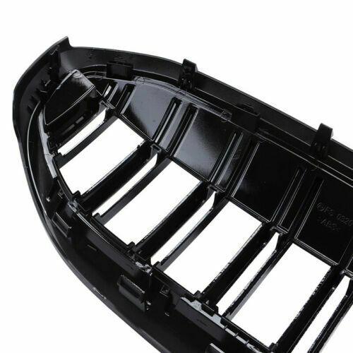 Fits 2019-2022 BMW 3 Series G20 G21 Double Line Glossy Gloss Black Front Kidney Grill - Image 5