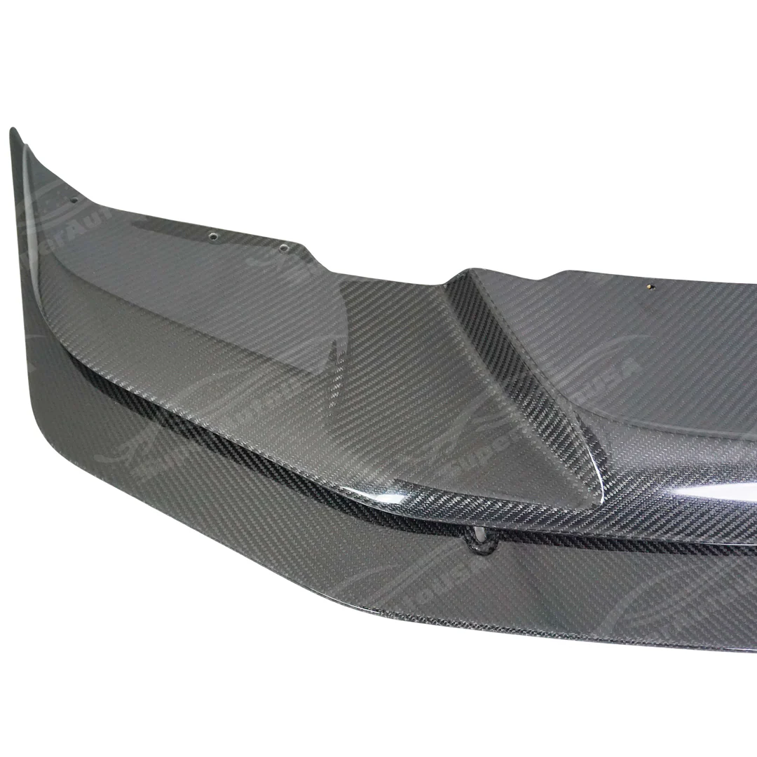 2014-2018 BMW M3 + M4 - Carbon Fiber & Fiberglass GTS Style Front Lip Splitter - Image 7