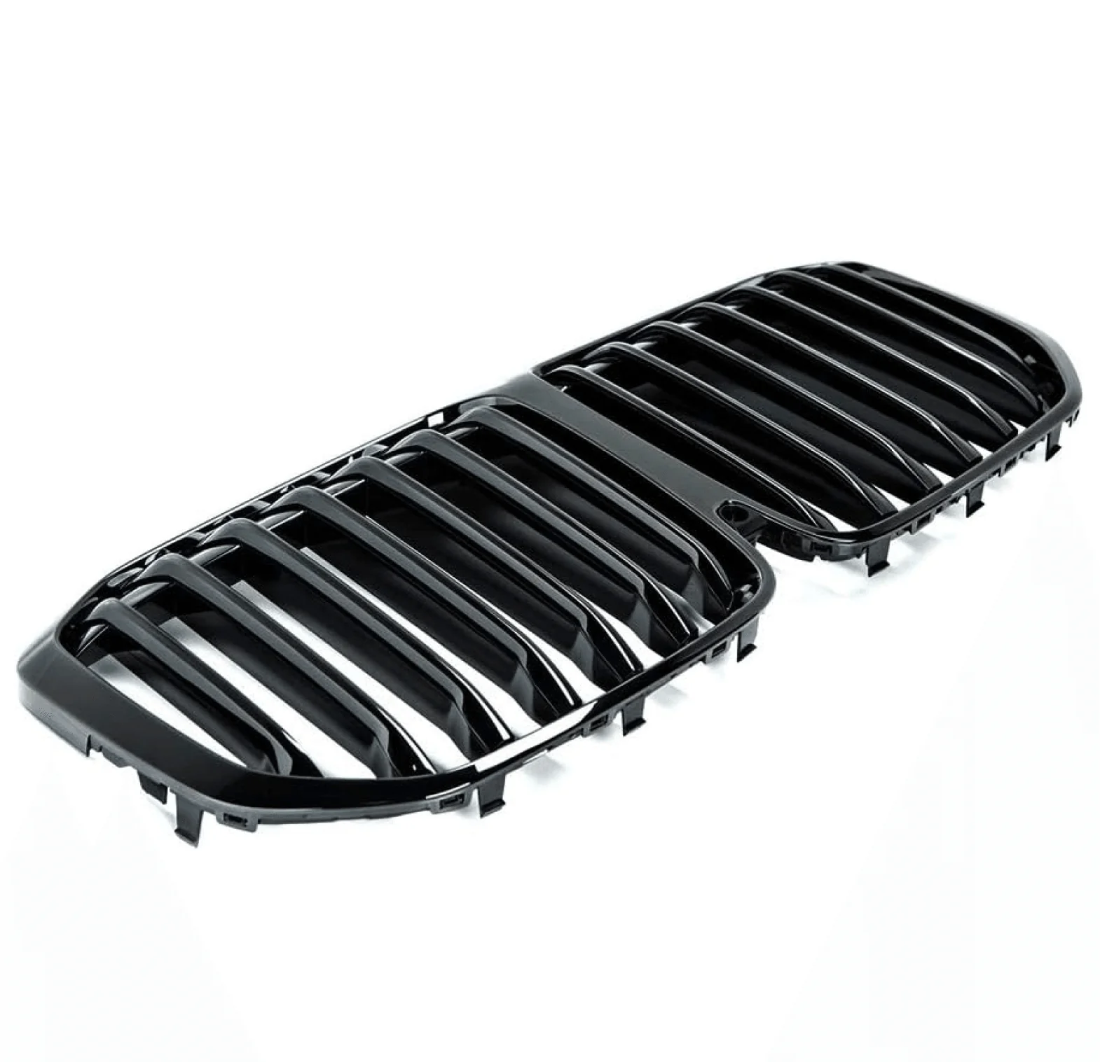 For BMW X7 G07 M Performance 2019-2022 Glossy Black Front Bumper Grille - Image 4