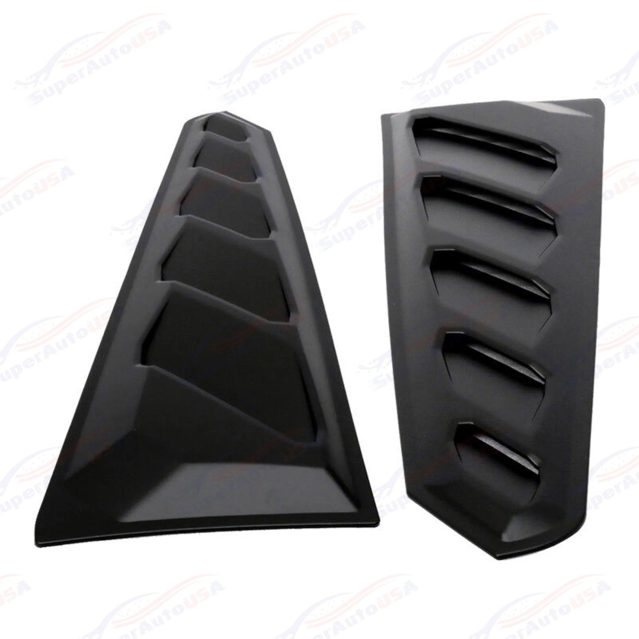 For 6th Gen Chevy Chevrolet Camaro 2016-2023 Matte Black Sunshade Rear Window Louver - Image 3