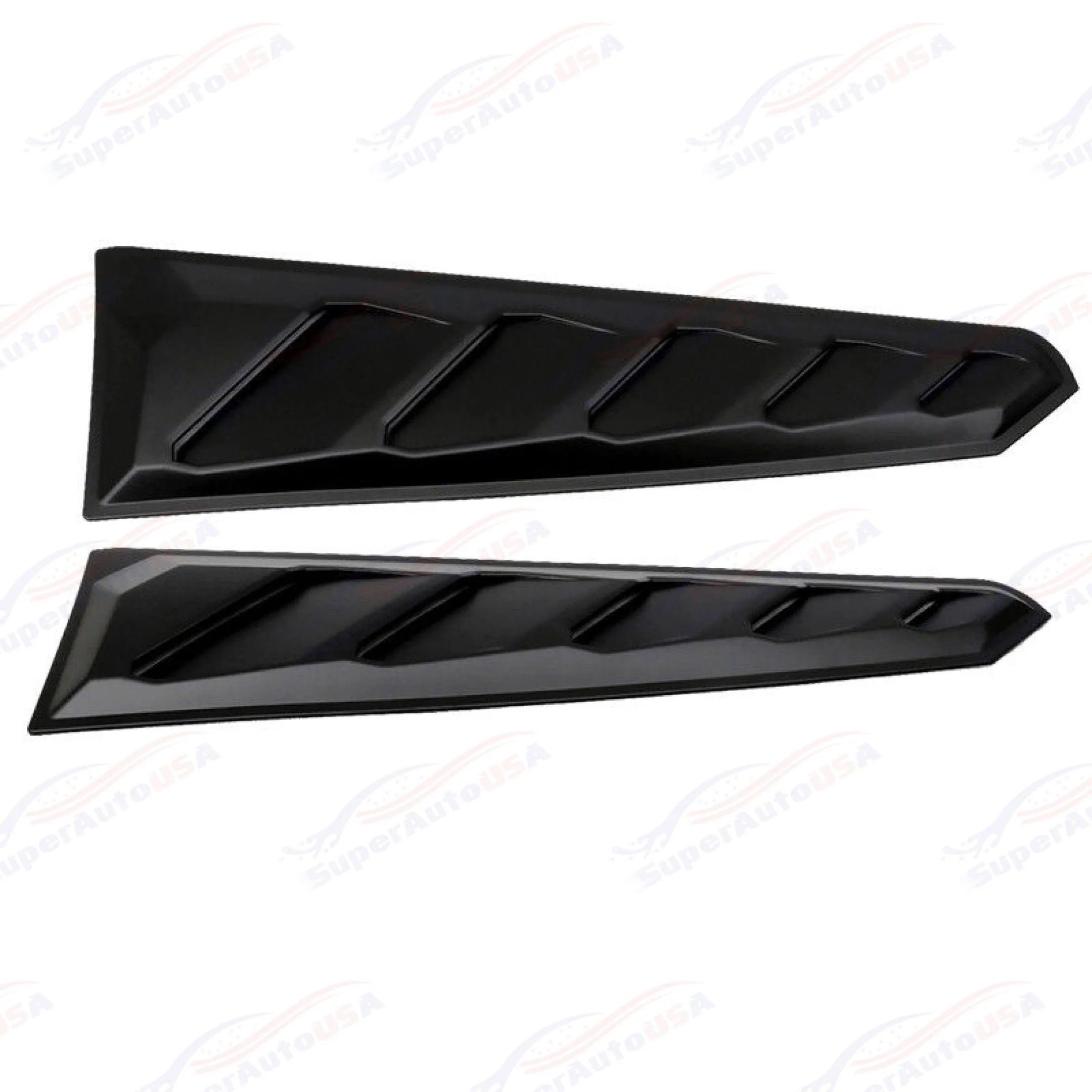 For 6th Gen Chevy Chevrolet Camaro 2016-2023 Matte Black Sunshade Rear Window Louver - Image 4