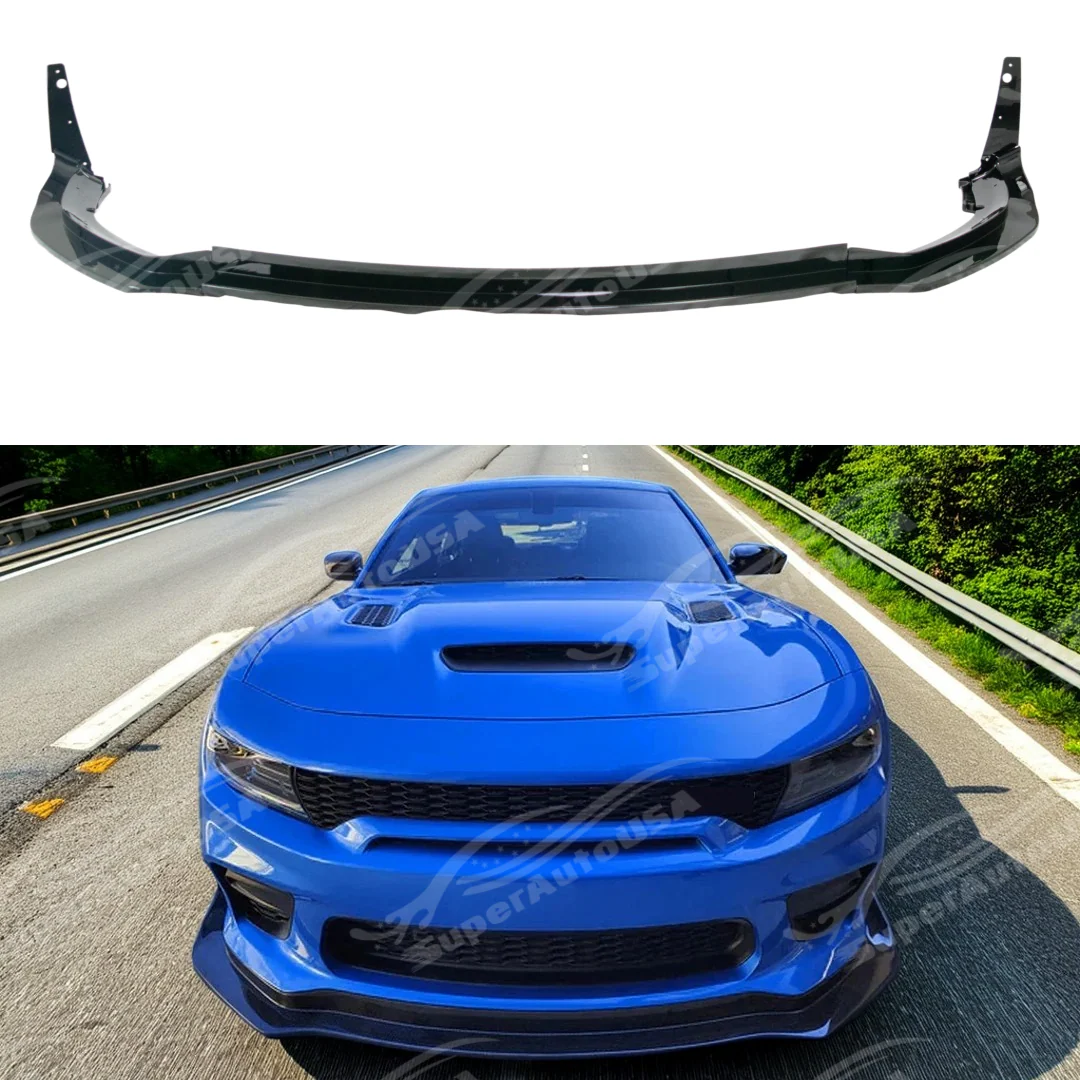 For Dodge Charger SRT 2020-2023 H Style Front Lower Bumper Splitter Lip Car Assembly