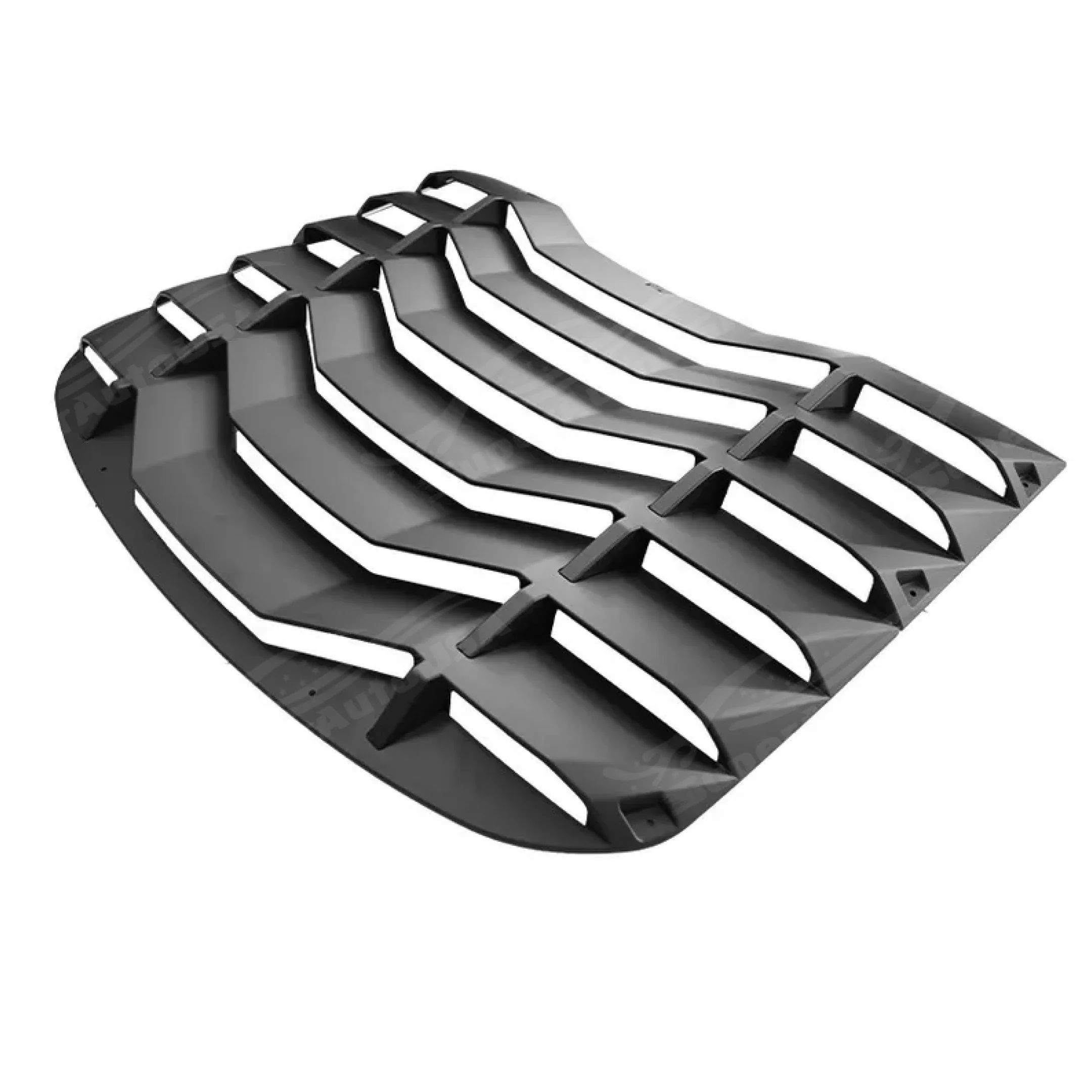For Ford Mustang 2024-2025 Matte Black Sunshade Rear Window Louver - Image 4
