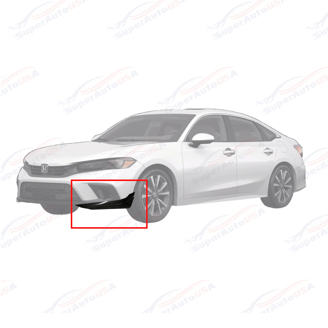 Front Corner Splitter | Fits Honda Civic (2022-24) - Image 3