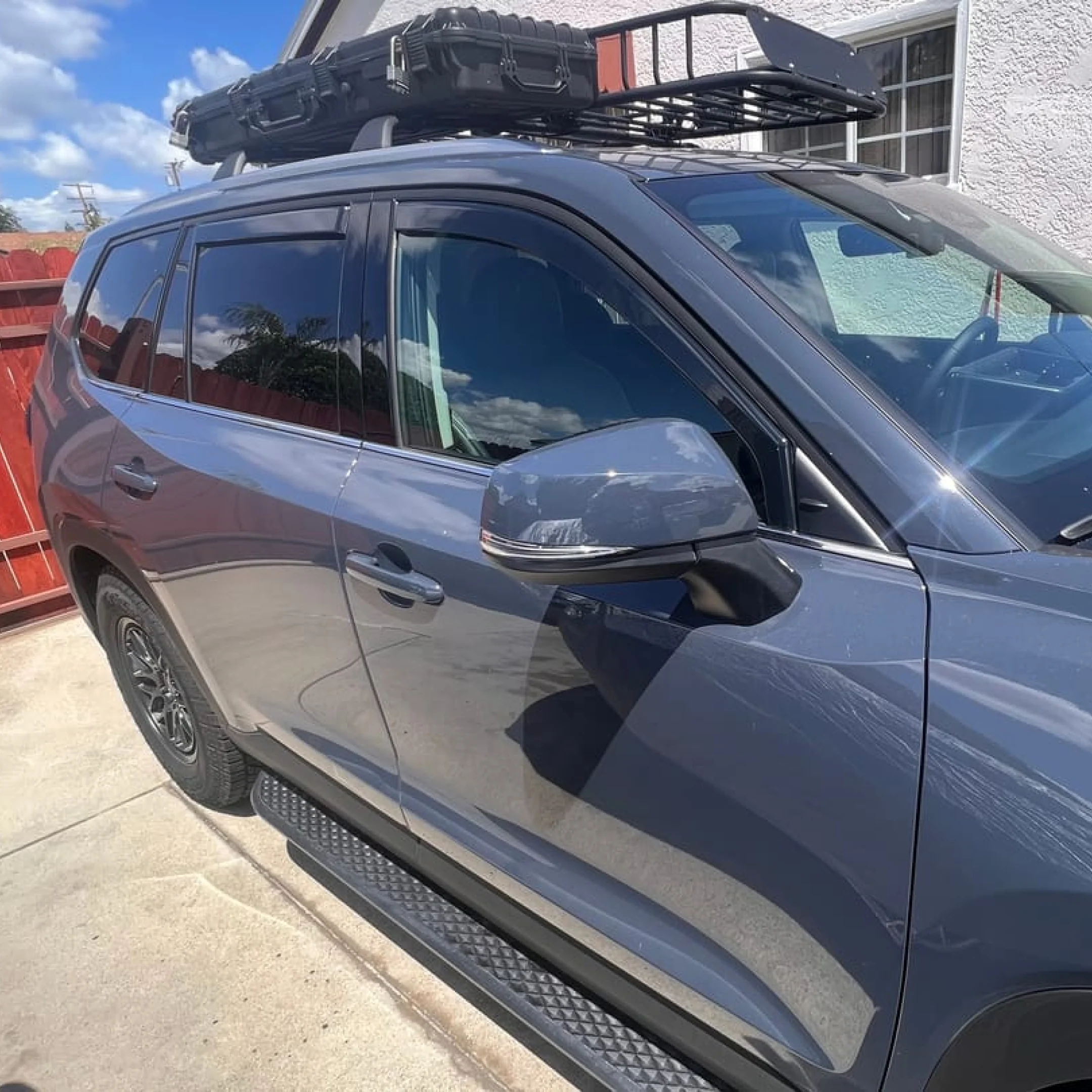 For Honda Pilot 2009-2015 In-Channel Window Visors Wind Rain Sun Guards Deflectors - Image 3