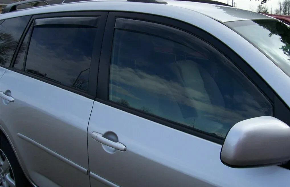 For Hyundai Tucson 2019-2021 In-Channel Vent Window Visors Rain Sun Wind Guards Shade Deflectors - Image 4