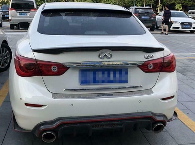 Rear Spoiler & Wings | Fit INFINITI Q50 (2018-2024) - Image 2