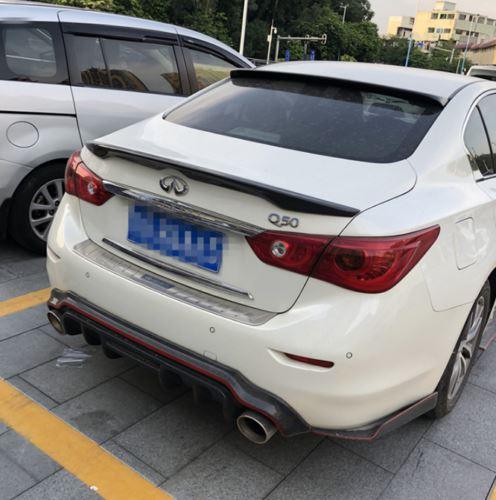 Rear Spoiler & Wings | Fit INFINITI Q50 (2018-2024) - Image 3