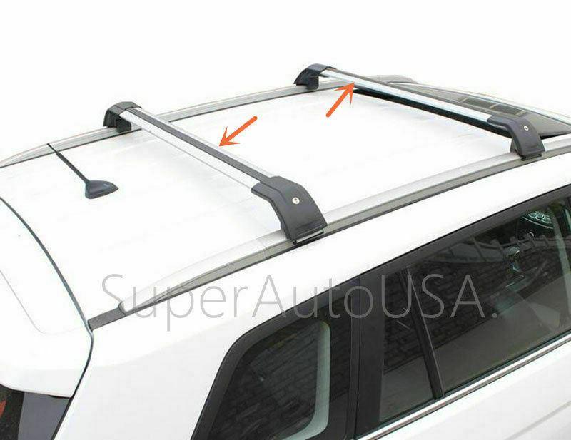 Fit 2015-2021 LEXUS NX200t NX300H Baggage Luggage Cross Bar Black Top Roof Rack - Image 11