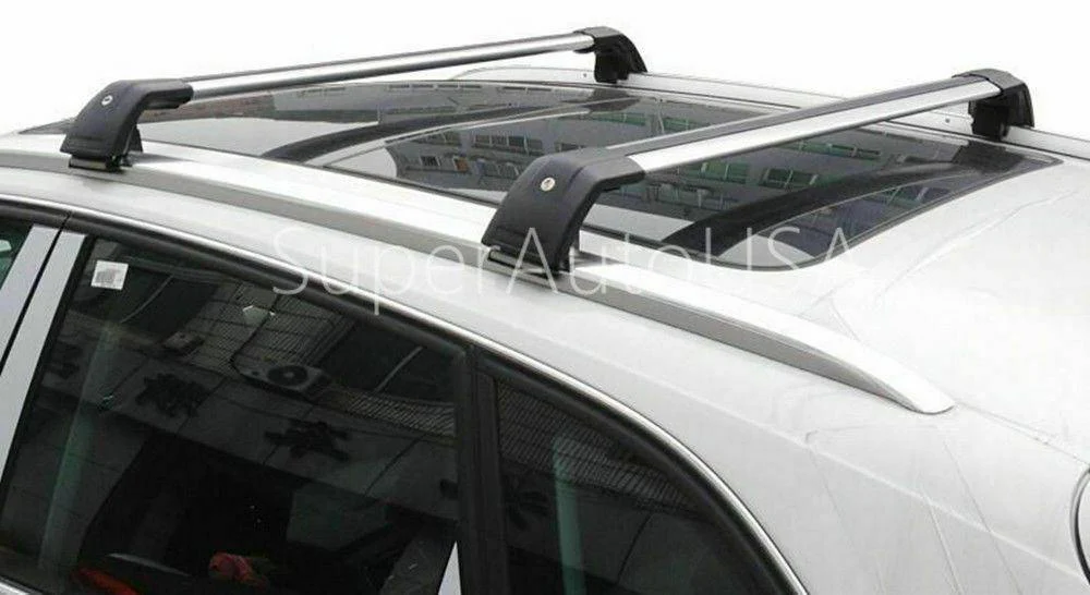 Fit 2015-2021 LEXUS NX200t NX300H Baggage Luggage Cross Bar Black Top Roof Rack - Image 6
