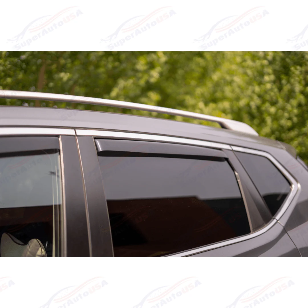 For Nissan Rogue 2014-2020 In-Channel Vent Window Visors Rain Guards Deflectors - Image 6