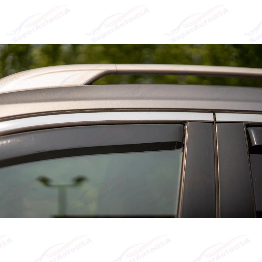 For Nissan Rogue 2014-2020 In-Channel Vent Window Visors Rain Guards Deflectors - Image 7