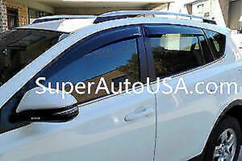 Fit 2015-2019 Subaru Outback Out-Channel Vent Window Visors Rain Sun Wind Guards Shade Deflectors - Image 2