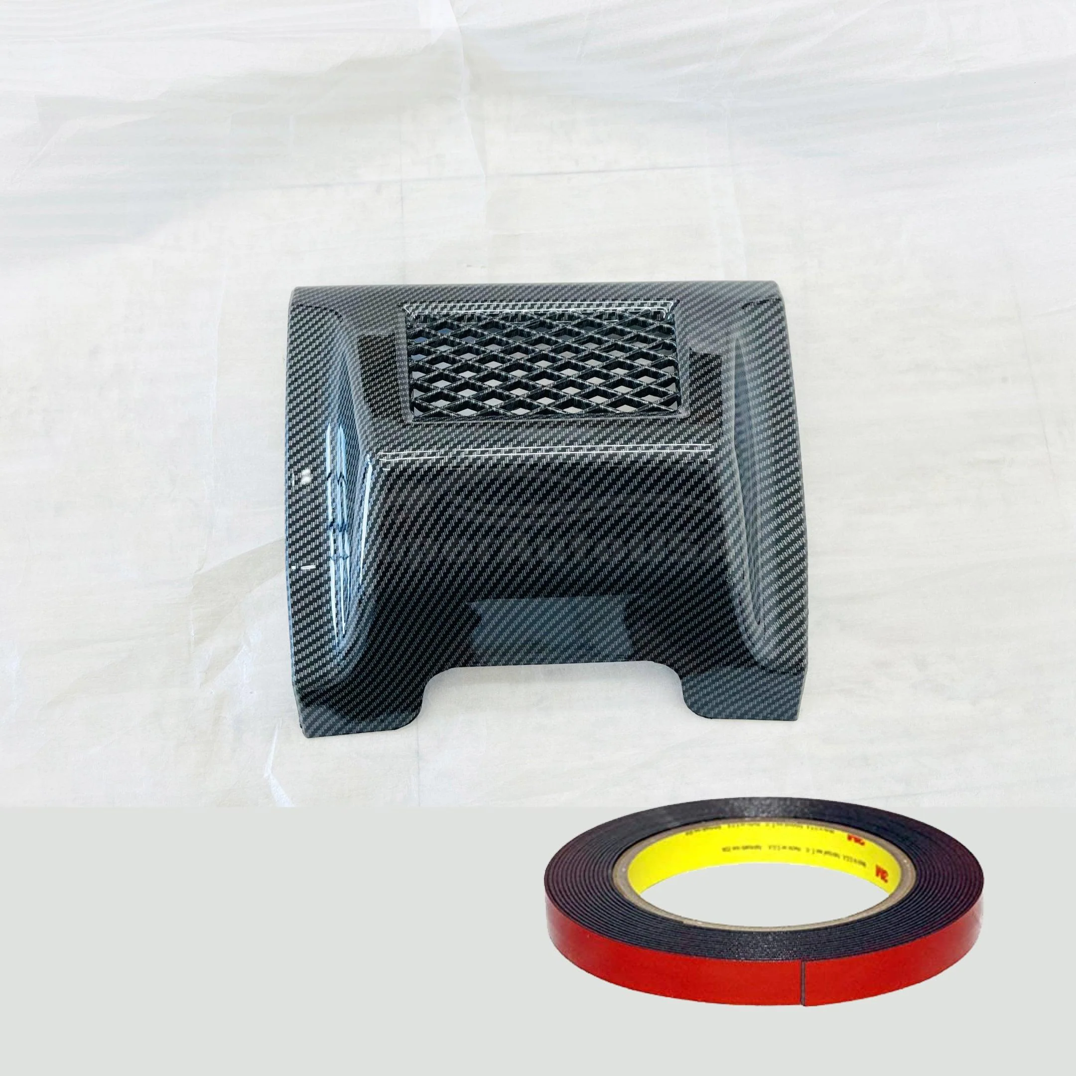 2015-2021 Subaru WRX STI VA - Rear Bumper Brake Light Cover - Carbon Print (1pc) - Image 3