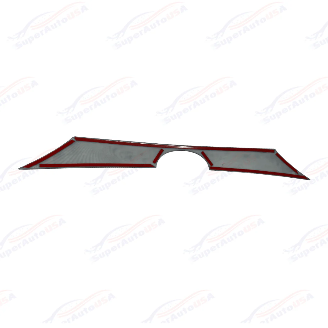 Fits 2020-2022 Toyota Highlander Rear Door Trunk Lid Decoration Latch Cover Molding Trim (Carbon Fiber Print) - Image 8