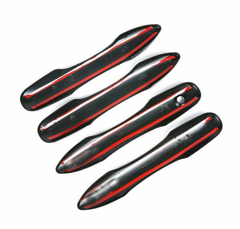 Fit 2018-2023 Toyota Camry Door Handle Cover Trim (Carbon Fiber Print) - Image 8