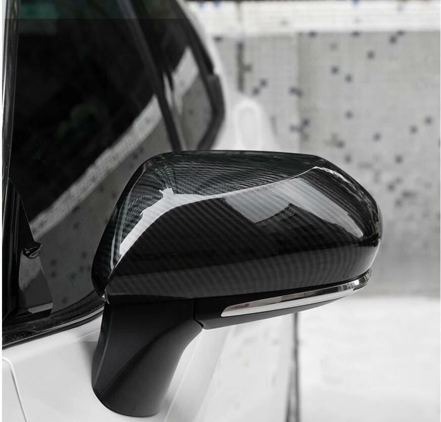 Fit 2018-23 Toyota Camry Side Door Rearview Mirror Cover Trim (Carbon Fiber Print) - Image 6