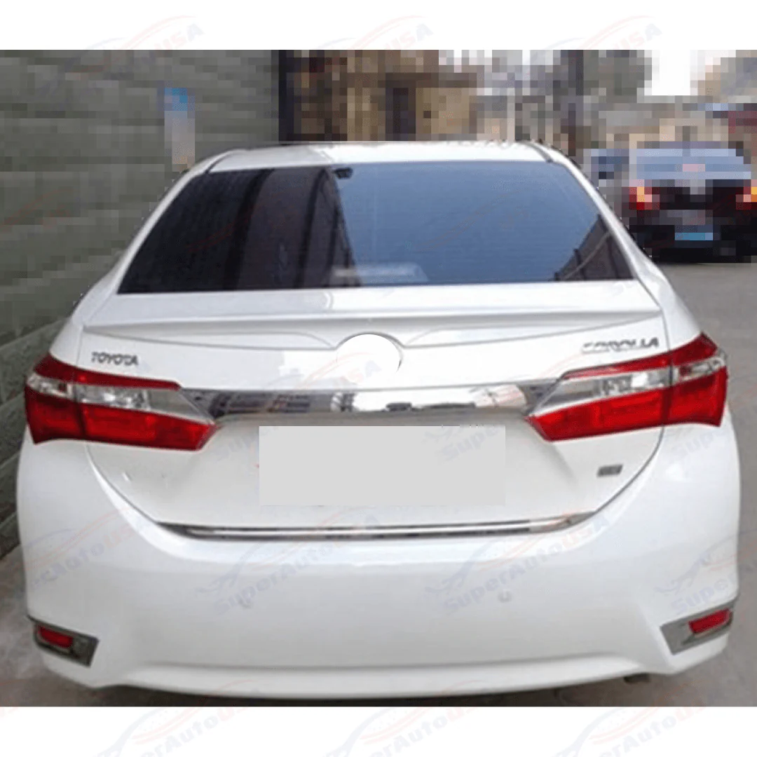 Rear Spoiler & Wings Fits Toyota Corolla ( 2014-2019 ) - Image 6