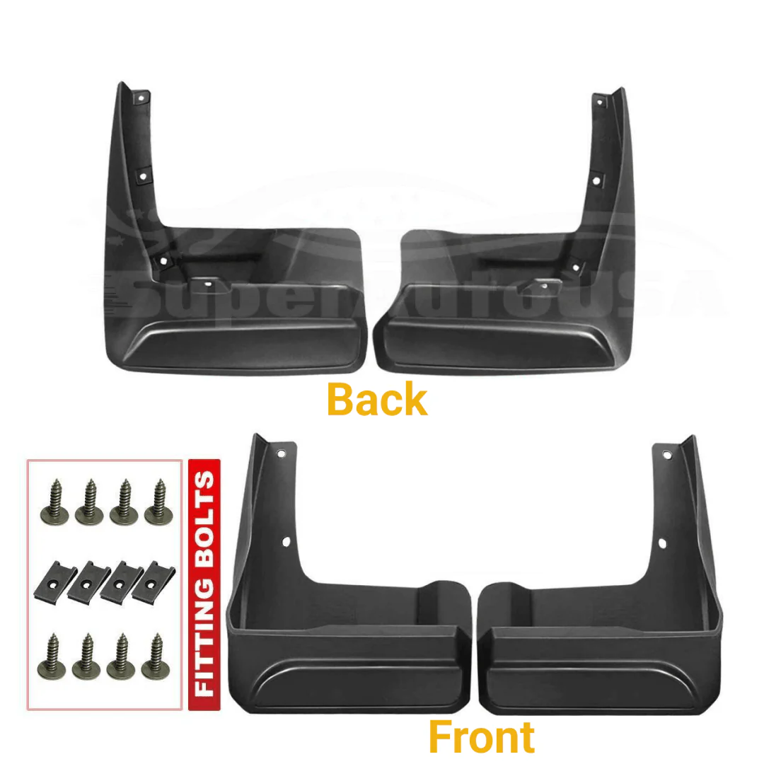 Fit 2018-2020 Toyota Sienna Mudguard Mud Flap Splash Guard Fender Mudflap Trim - Image 6