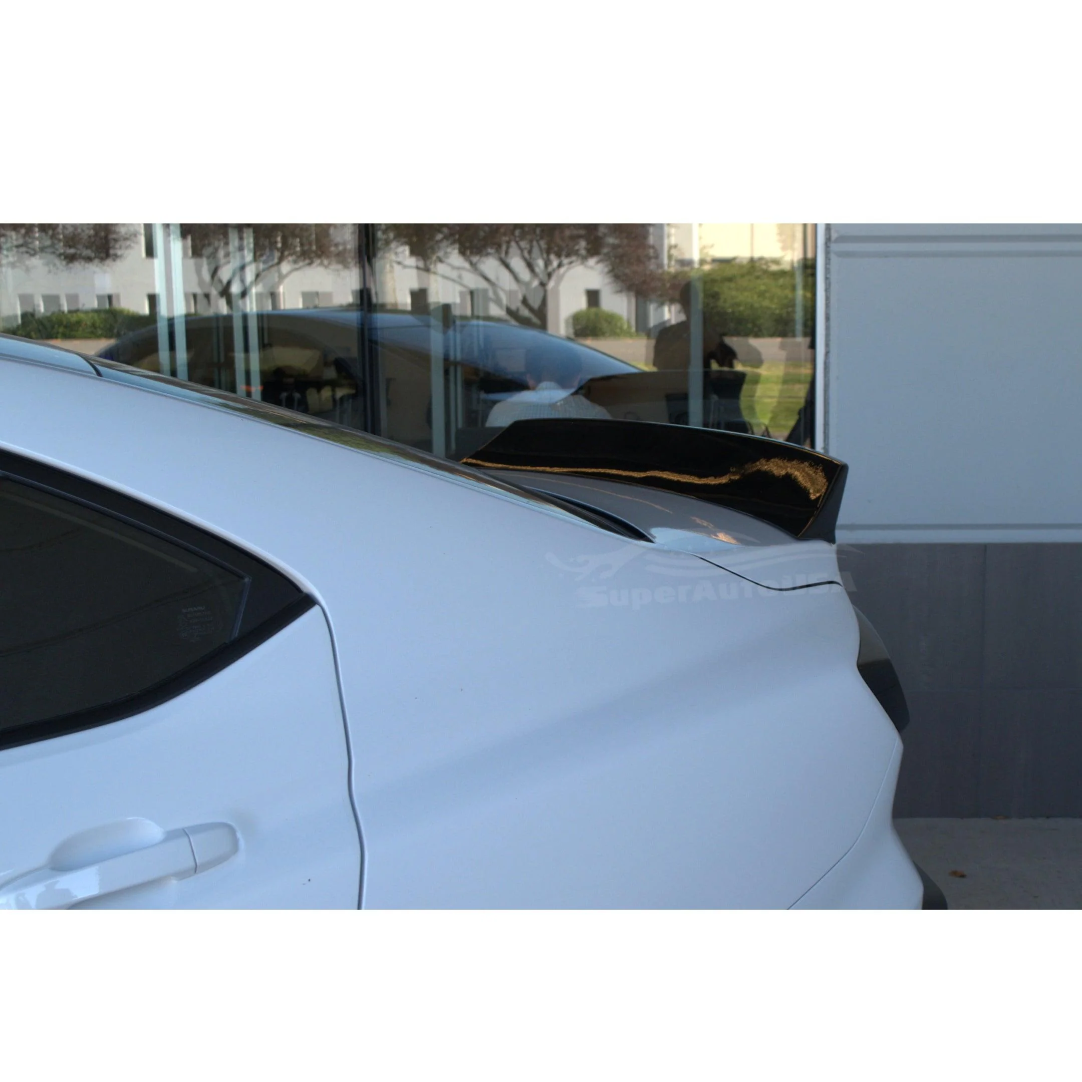 2022-2026 Subaru WRX VB - HighKick Duckbill Rear Spoiler Wing - Ceramic White (M6Y) - Image 12