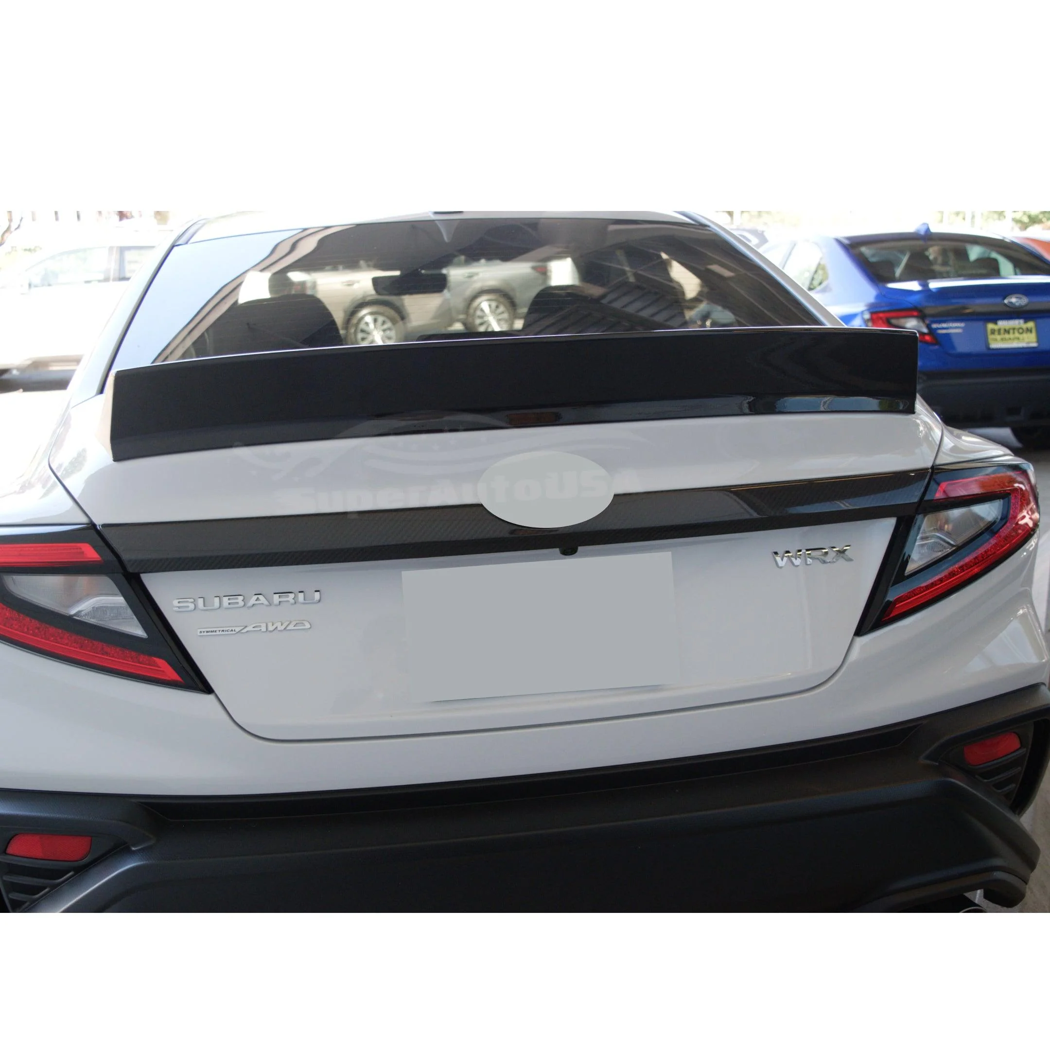 2022-2026 Subaru WRX VB - HighKick Duckbill Rear Spoiler Wing - Ceramic White (M6Y) - Image 7