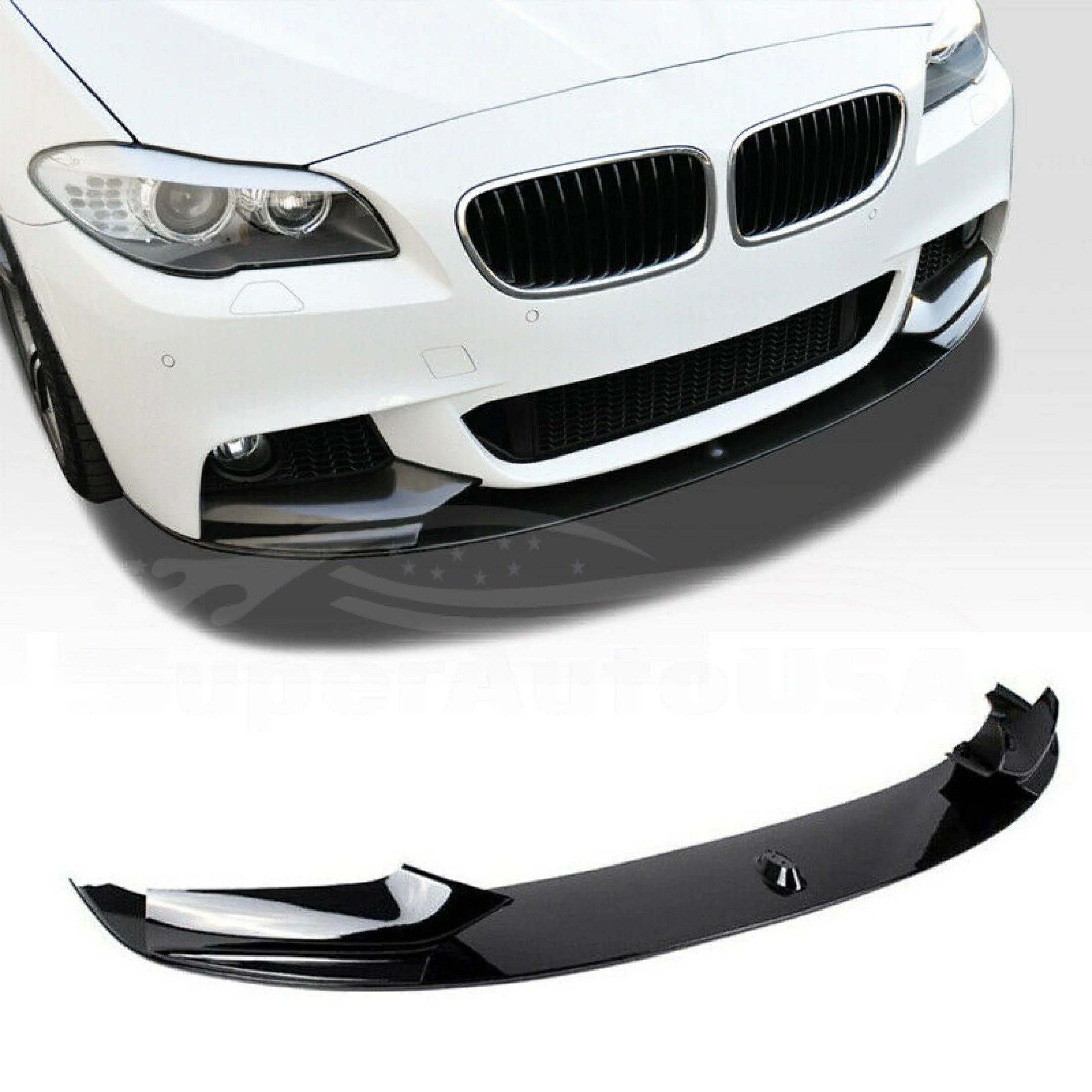Front Lip & Spoiler | Fits BMW F10, 5 Series M Sport (2011-2016) - Image 3