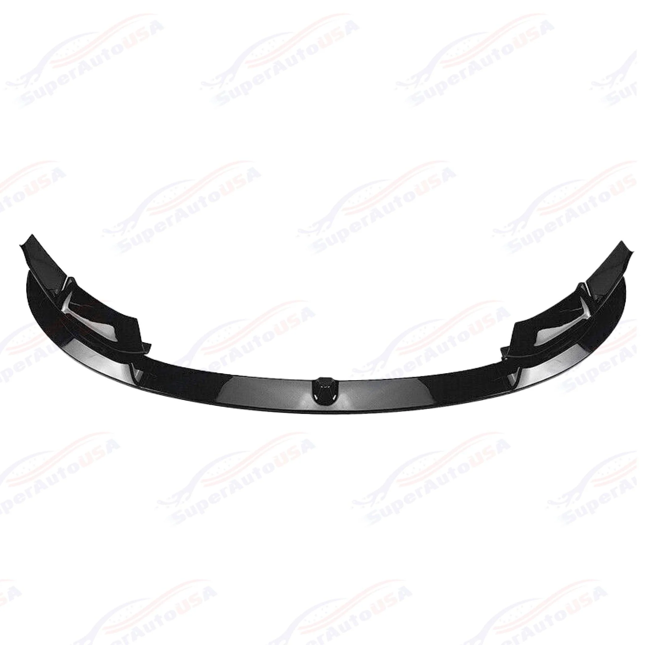Fits 2015-20 BMW F80 M3 F82 F83 M4 CS Style Front Lip Spoilers & Splitter Kit (Gloss Black) - Image 2