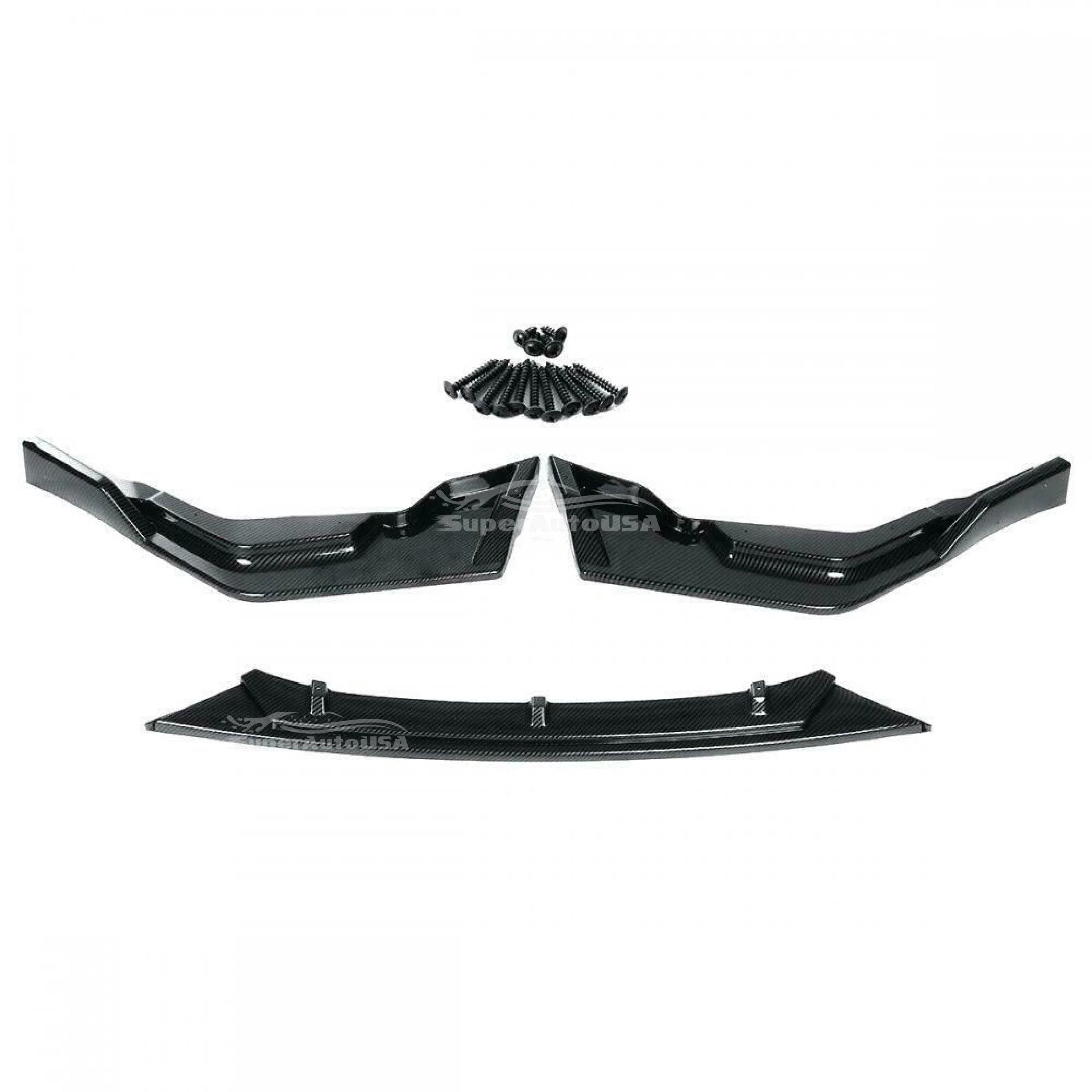 Front Lip & Spoiler - Carbon Fiber Print | Fits Toyota Corolla SE XSE (2020-26) - Image 7