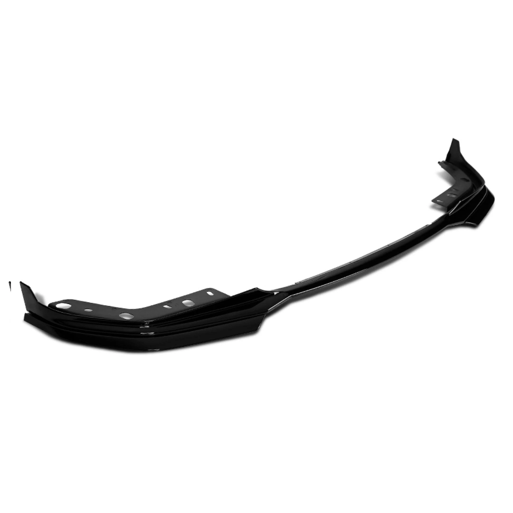 Fits 2021-2022 BMW 5 Series G30 530i 540i M550i M-Sport Front Lip Spoiler Splitter (Gloss Black) - Image 3
