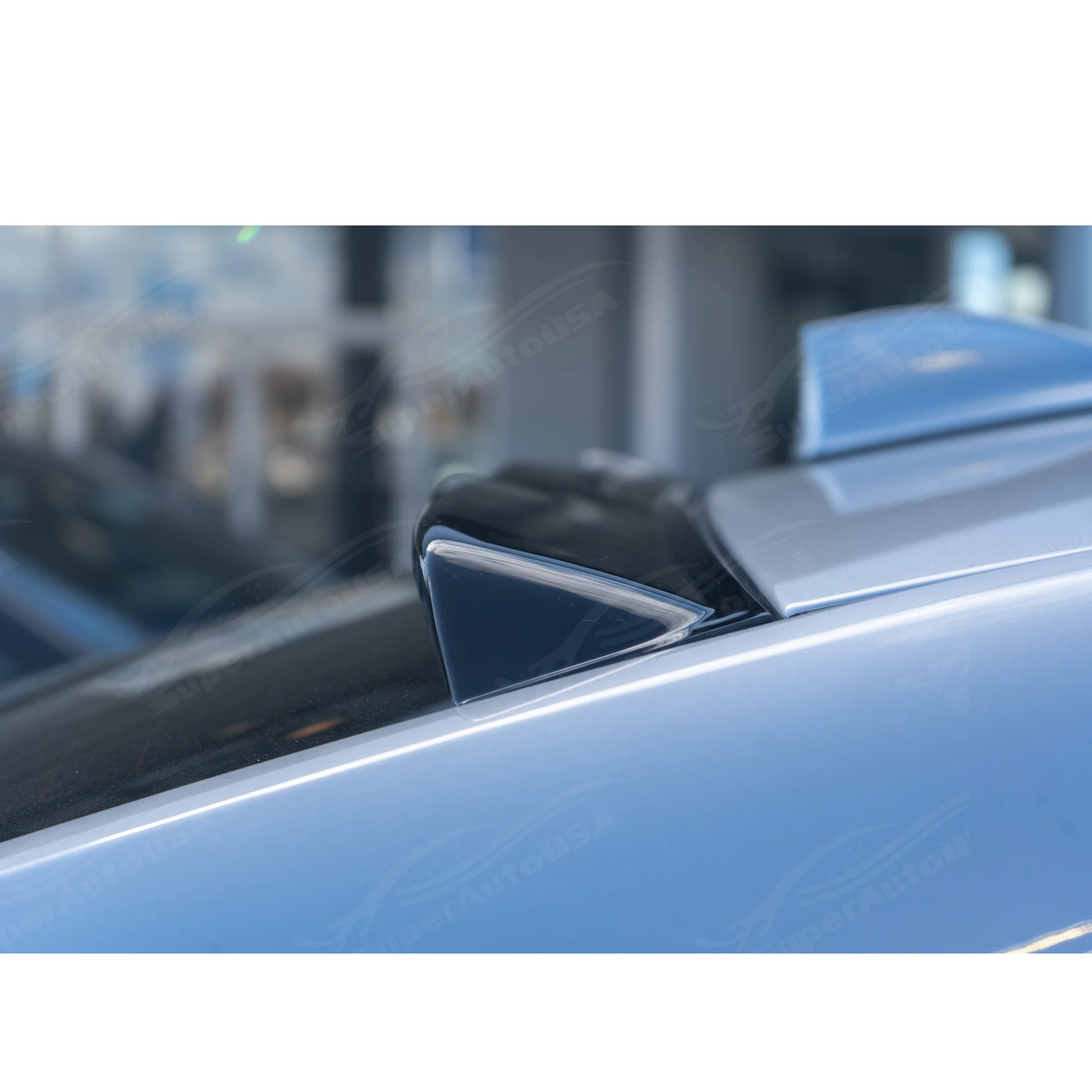 Gloss Black Rear Lid Roof Window Visor Spoiler For Lexus IS 2006-2013 - Image 3