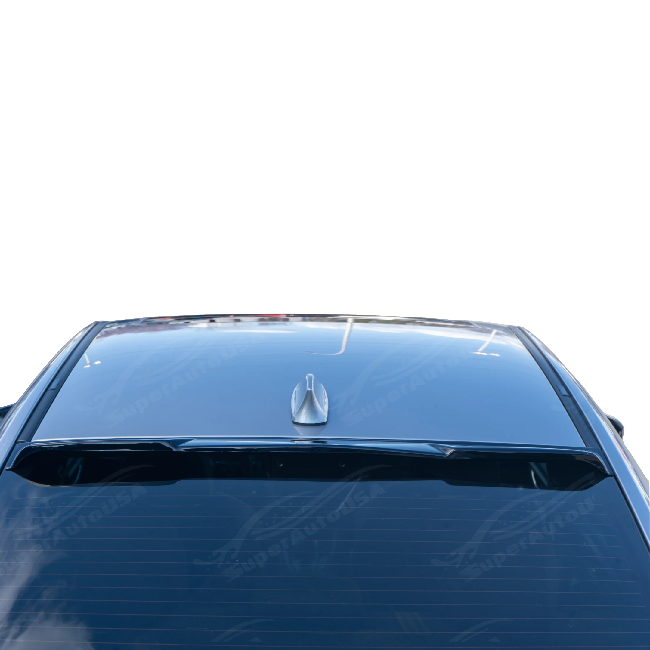 Gloss Black Rear Lid Roof Window Visor Spoiler For Lexus IS 2006-2013 - Image 6