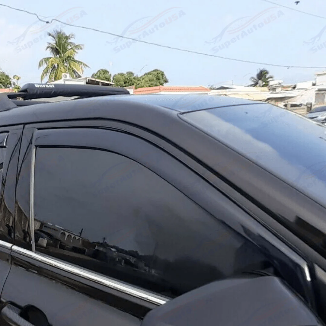 In-Channel Rain Guards Window Visors Vent Deflectors For 2014-2024 Infiniti QX80 - Image 9