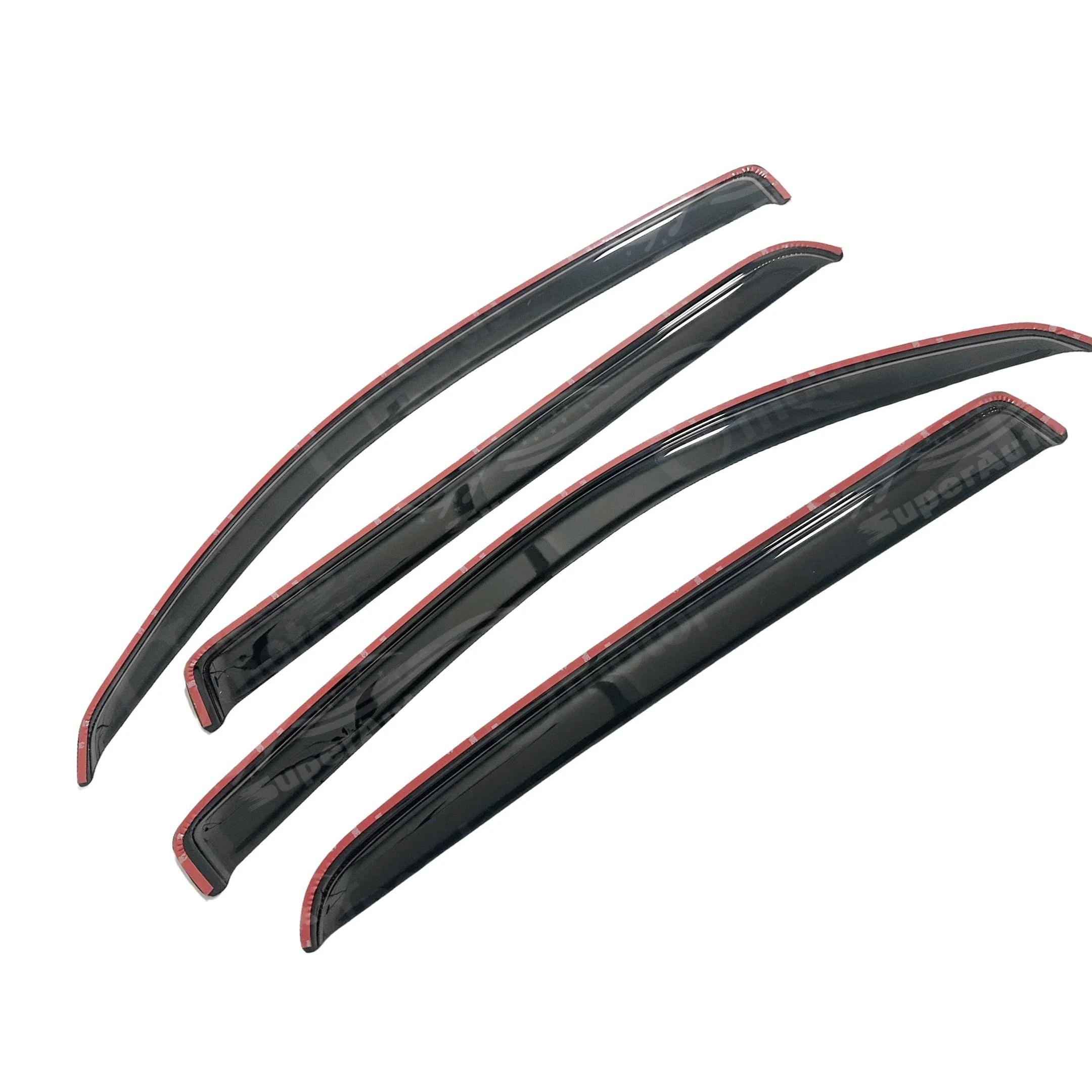 Fit 2016-2023 Toyota Tacoma In-Channel Vent Window Visors Rain Sun Wind Guards Shade Deflectors - Image 5