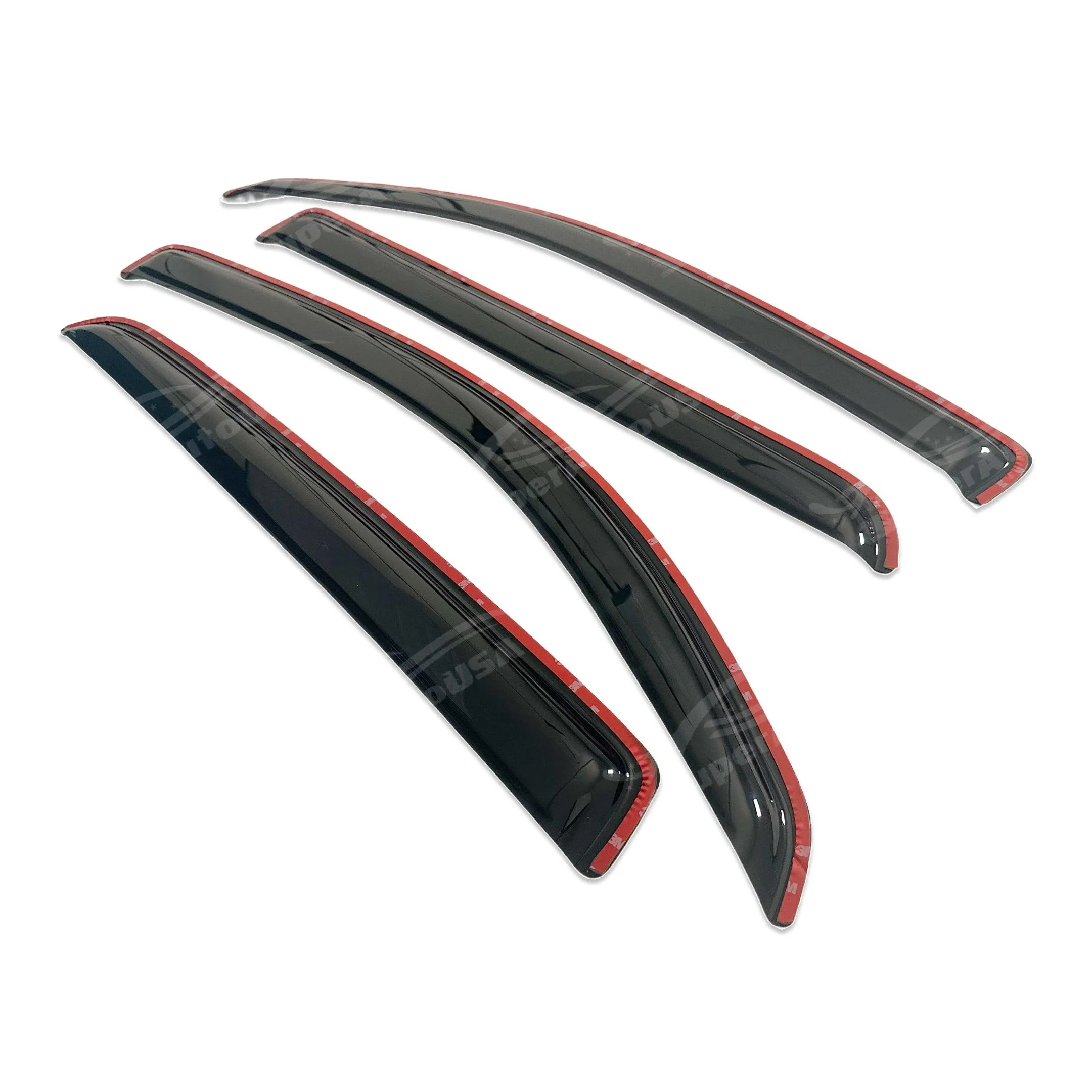 Fit 2016-2023 Toyota Tacoma In-Channel Vent Window Visors Rain Sun Wind Guards Shade Deflectors - Image 7