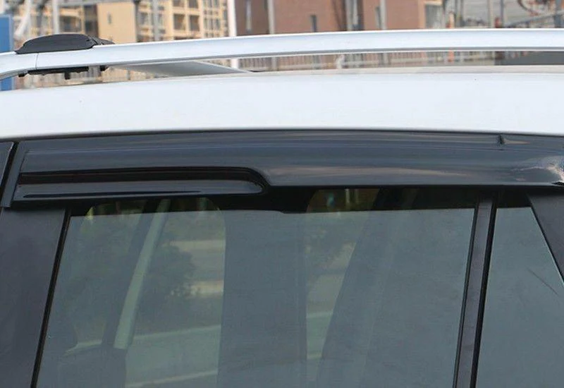 Fit 2012-2016 HONDA CRV CR-V 3D Mugen Style Vent Window Visors Rain Sun Wind Guards Shade Deflectors - Image 2