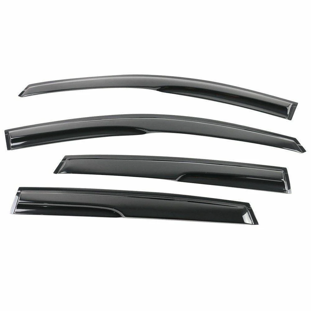 Fit 2012-2016 HONDA CRV CR-V 3D Mugen Style Vent Window Visors Rain Sun Wind Guards Shade Deflectors - Image 8