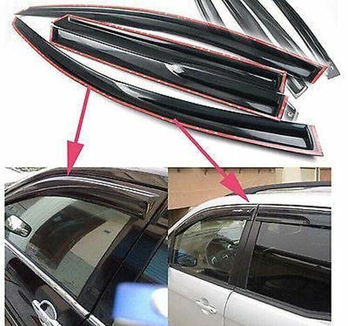 Fit 2015-2020 HONDA FIT JAZZ HATCHBACK 3D Mugen Style Vent Window Visors Rain Sun Wind Guards Shade Deflectors - Image 7