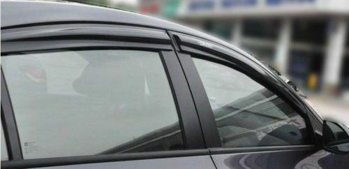 For Hyundai Tucson 2016-2018 3D Mugen Style Vent Window Visors Rain Sun Wind Guards Shade Deflectors