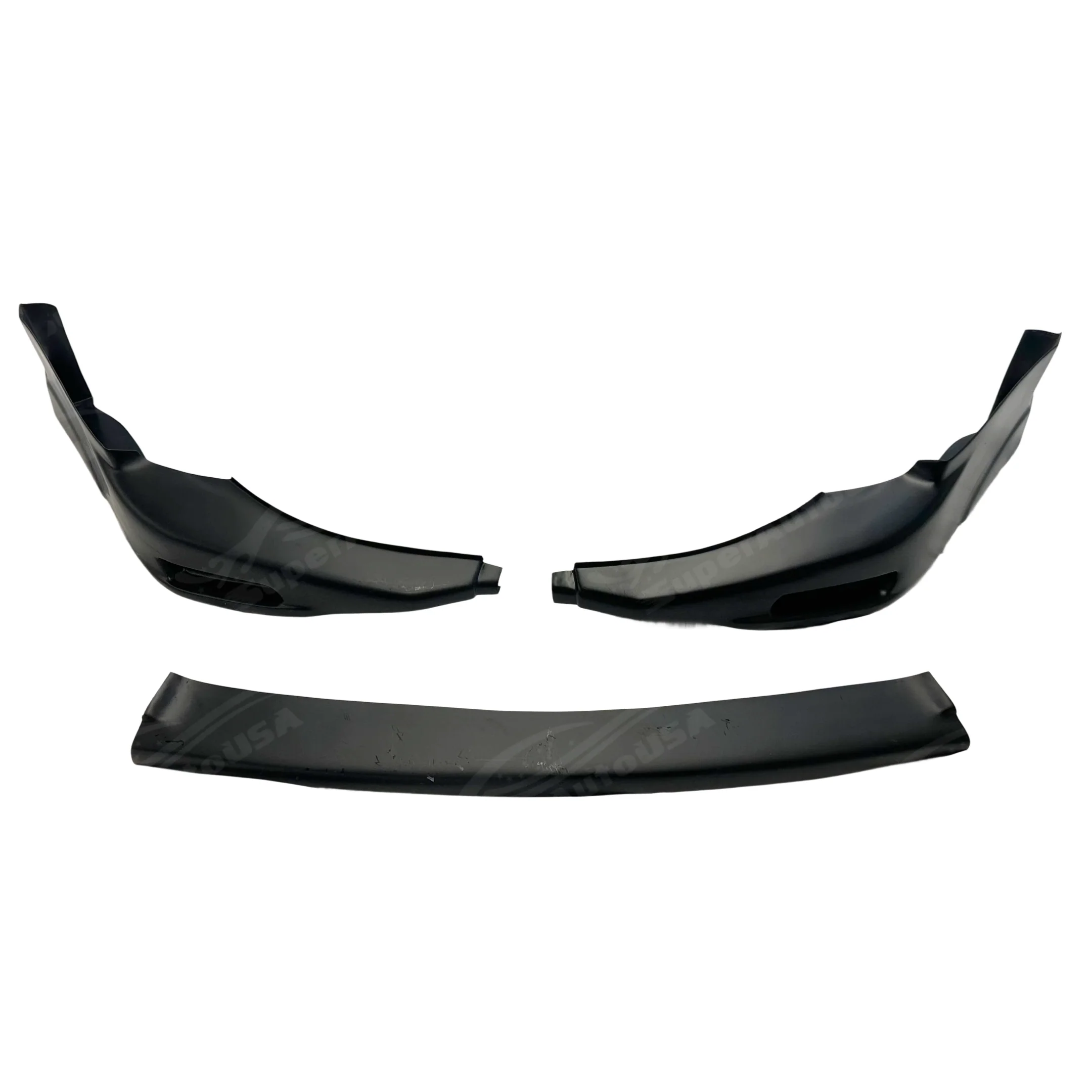 Matte Black Front Bumper Splitters Fit Acura TSX (2004-2009) - Image 4