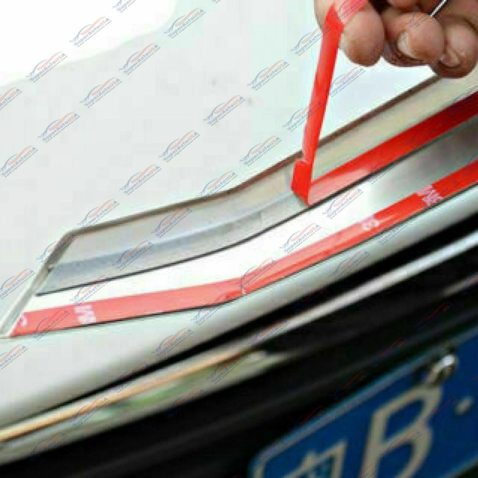 Fit 2019-2020 Toyota RAV4 Driver Passenger Side Door Handle Covers Trim (Mirror Chrome) - Image 3