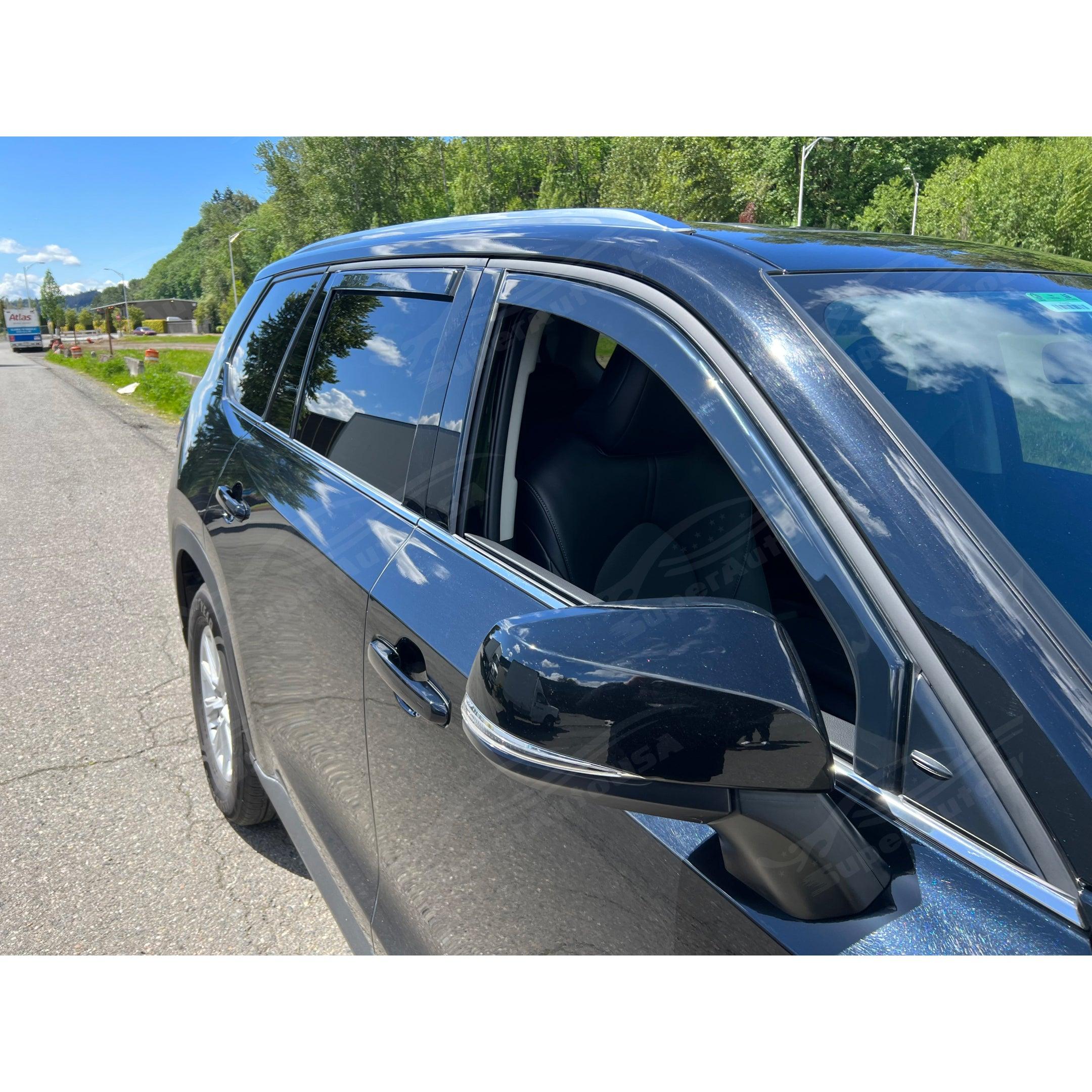 Fits 2024-2026 Lexus TX In-Channel Window Visors Rain Guards - Image 4