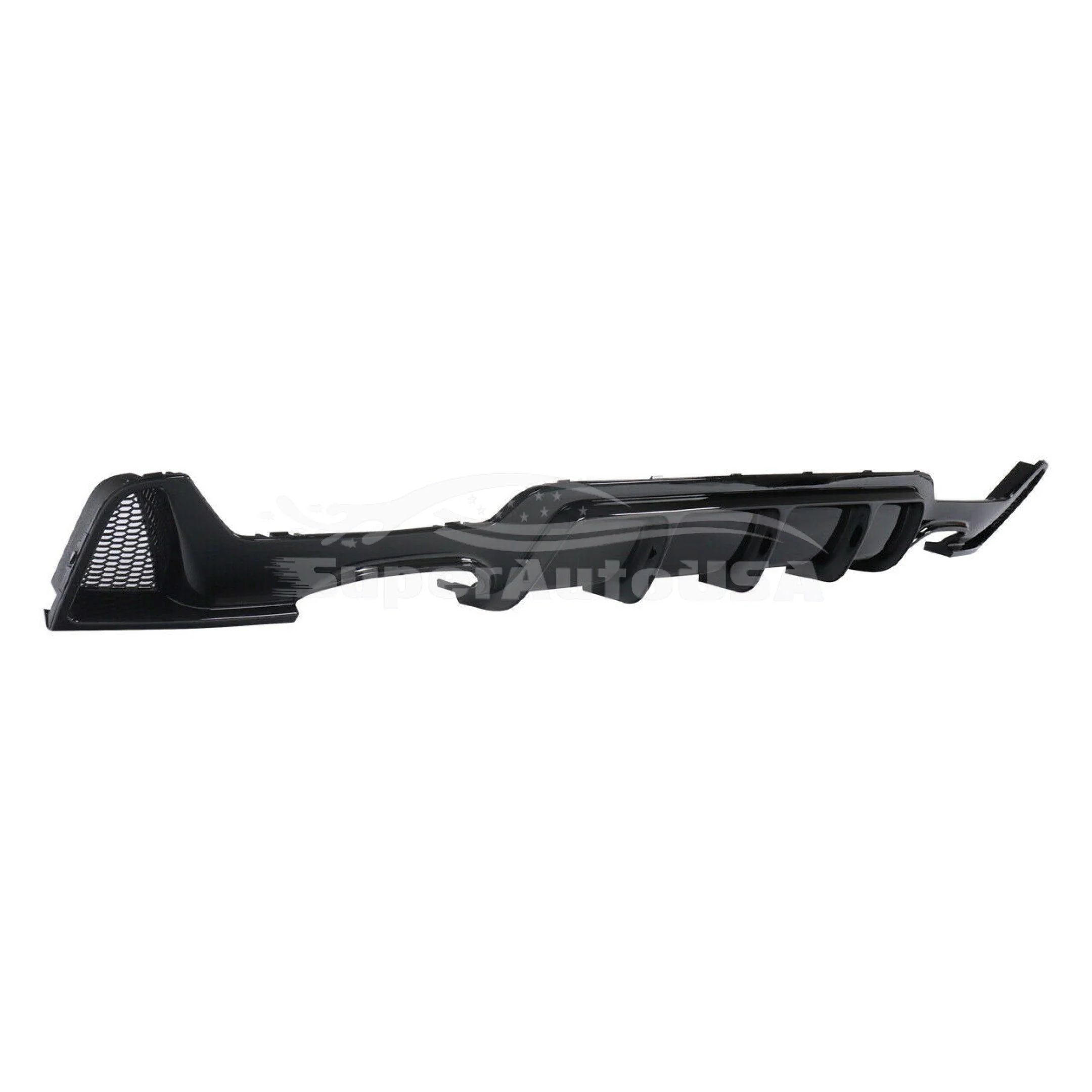 Fits 2014-2020 BMW F32 435i 440i xDrive 4 Series M Sport Rear Bumper Diffuser Quad Exhaust Dual Outlet - Image 4