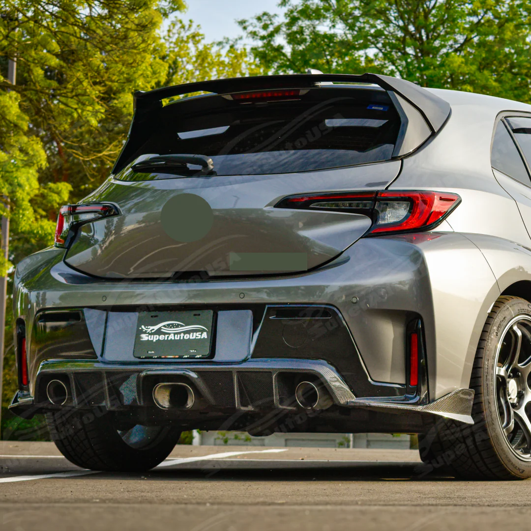 2023-2026 Toyota GR Corolla - Carbon Fiber GRC Style Aero Full Body Kit Set - 4 in 1 - Image 11