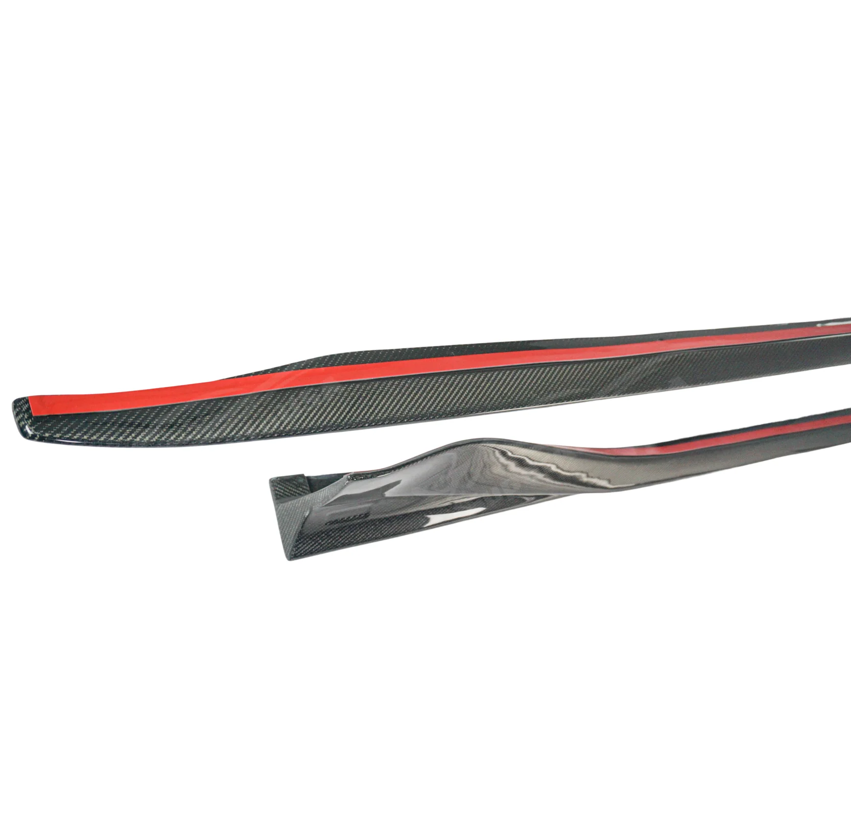 2022-2026 Toyota GR86 / Subaru BRZ - Carbon Fiber VR Style Side Skirts - Image 6