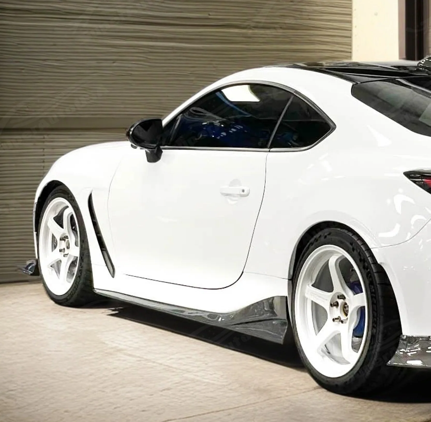 2022-2026 Toyota GR86 / Subaru BRZ - Carbon Fiber VR Style Side Skirts - Image 7