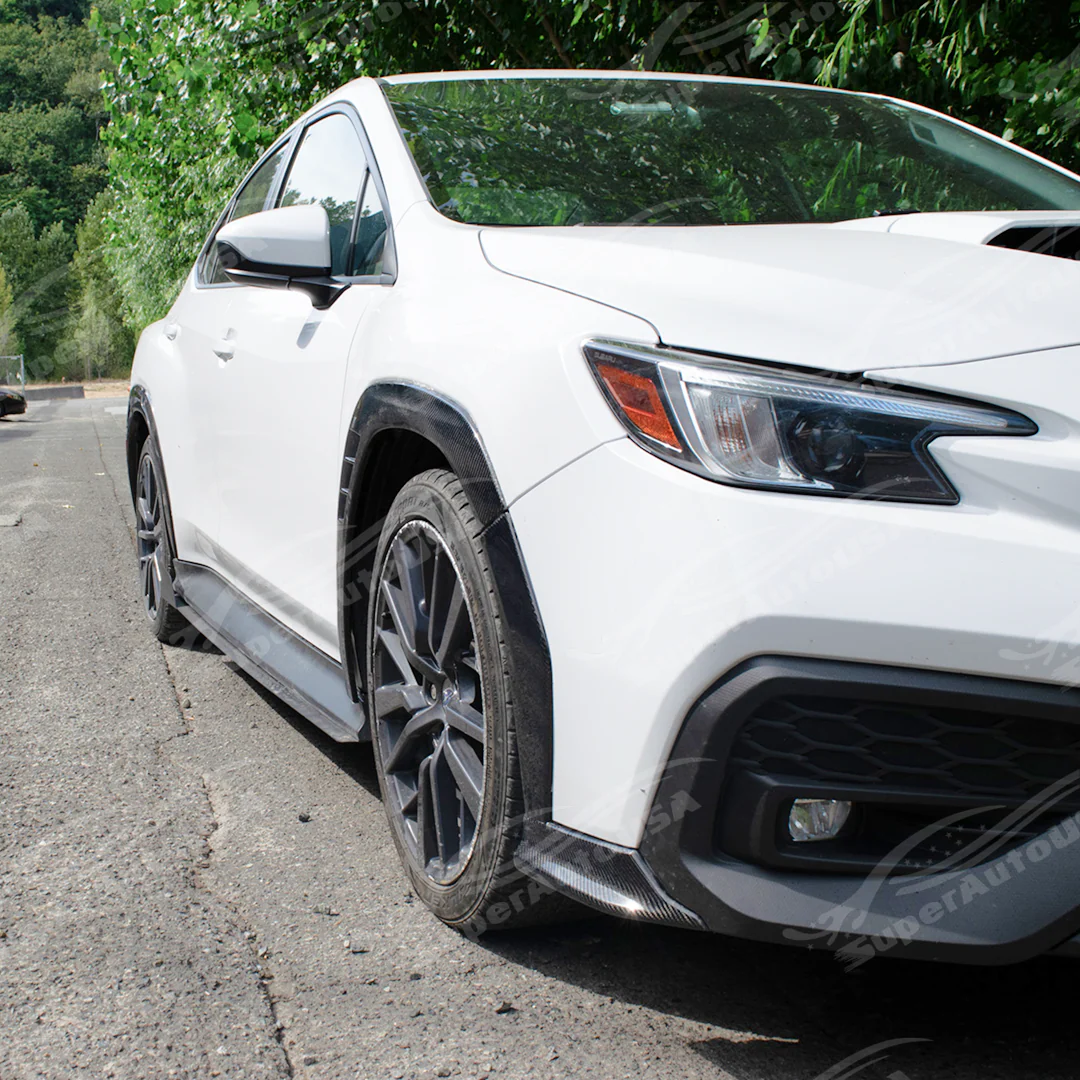 [Pre-Order] 2022-2026 Subaru WRX VB Real Carbon Fiber - Fender Flares Whole Set (8pc) - Image 5