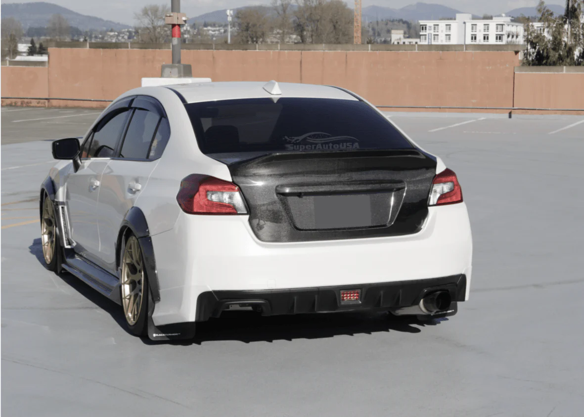 2015-2021 Subaru WRX STI VA - Carbon Fiber Duckbill Trunk Lid - Image 3